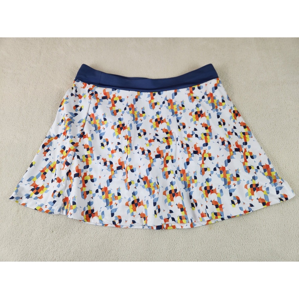 Womens Callaway Golf Skort Multi-Color Geometric Size Medium Opti-Dry